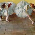 Эдгар Дега - Две балерины